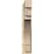 Ekena Millwork Merced Block Rough Sawn Outlooker, Douglas Fir, 6"W x 28"D x 32"H OUT06X28X32MRC05RDF - alternate 2